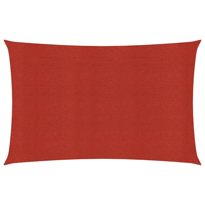 Vela in tessuto per ombrellone 160 g/m² rosso 2,5 x 5 m HDPE 02_0009251