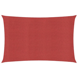 Vela Parasole 160 g/m² Rossa 2,5x5 m in HDPE 311621