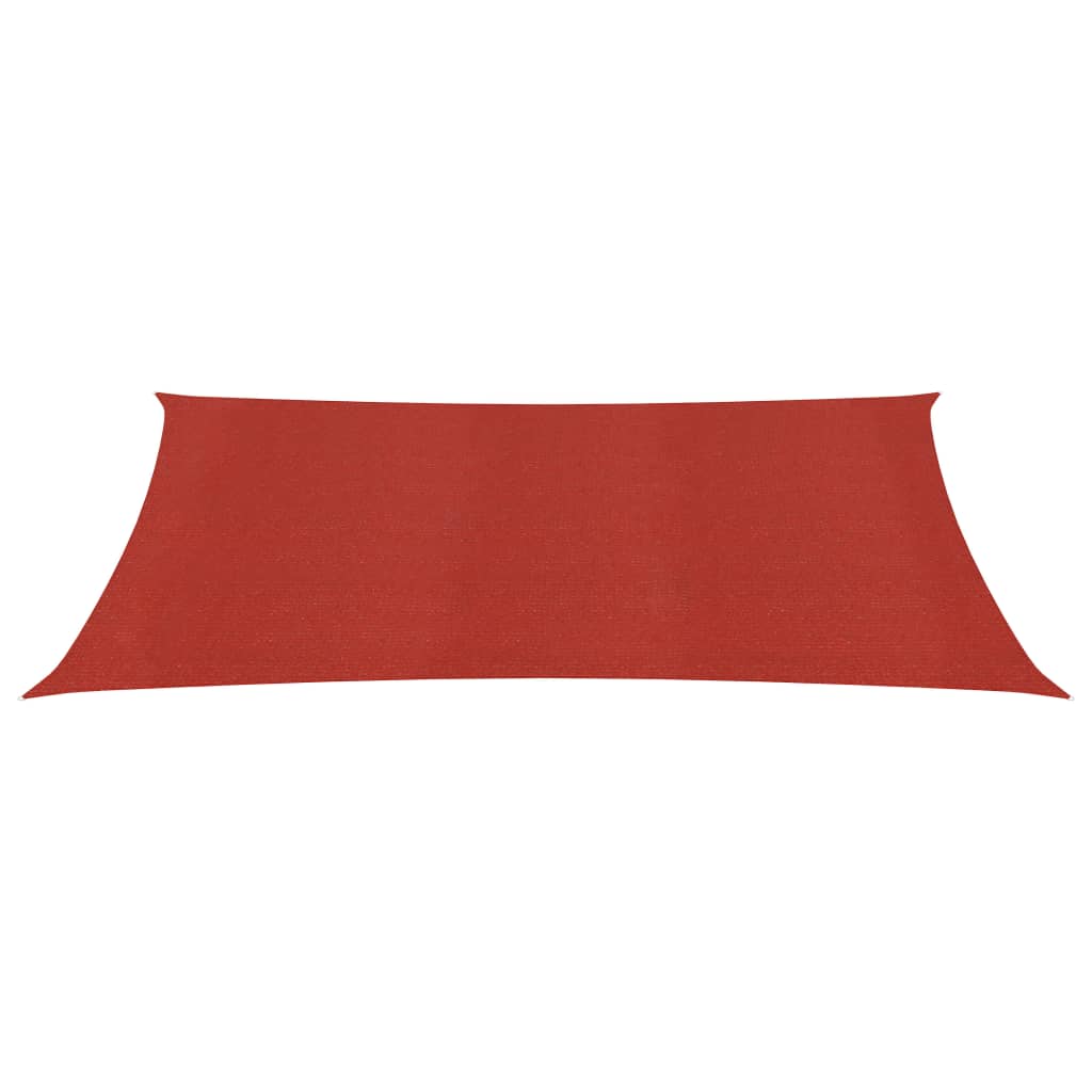 Vela in tessuto per ombrellone 160 g/m² rosso 2,5 x 5 m HDPE 02_0009251