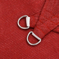 Vela Parasole 160 g/m² Rossa 2,5x5 m in HDPE 311621