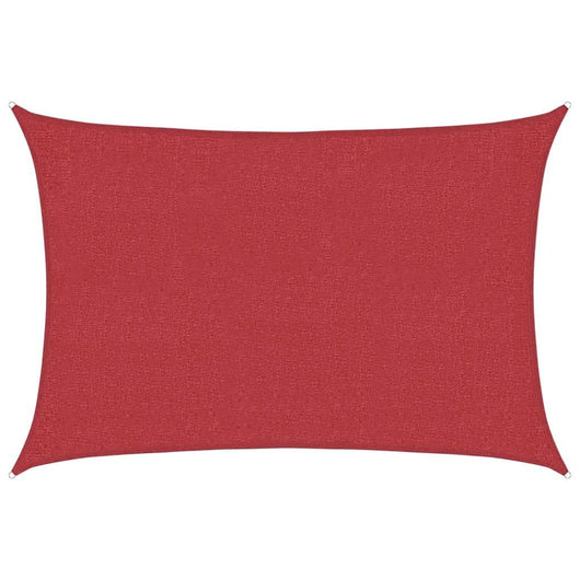 Vela Parasole 160 g/m² Rossa 3x4,5 m in HDPE 311623