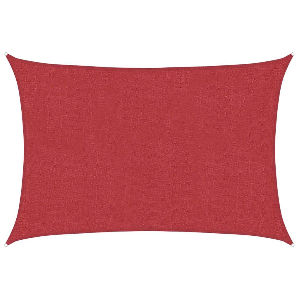 Vela Parasole 160 g/mÂ² Rossa 3x5 m in HDPE cod mxl 21926
