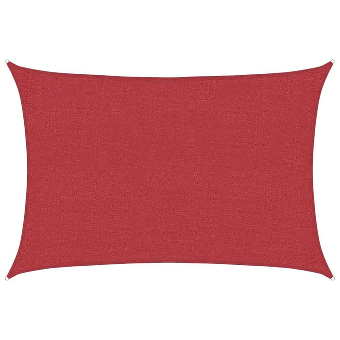 Vela Parasole 160 g/mÂ² Rossa 3x5 m in HDPE cod mxl 21926