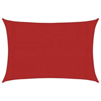 Vela Parasole 160 g/m² Rossa 3x5 m in HDPE 311624