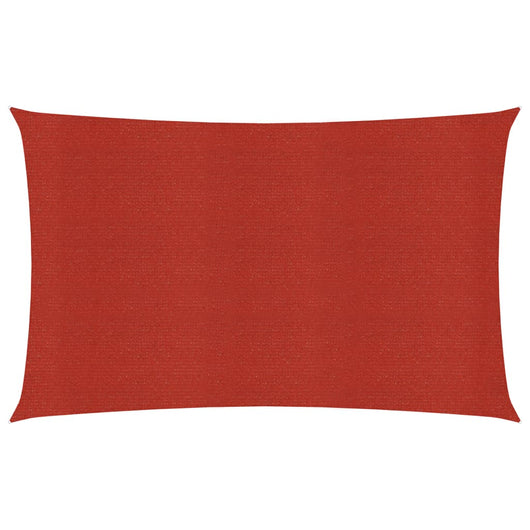 Vela in tessuto per ombrellone 160 g/m² rosso 3 x 5 m HDPE 02_0009272