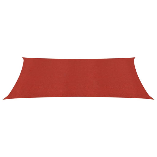 Vela in tessuto per ombrellone 160 g/m² rosso 3 x 5 m HDPE 02_0009272