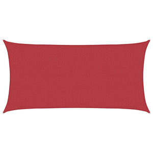 Vela Parasole 160 g/m² Rossa 3x6 m in HDPE