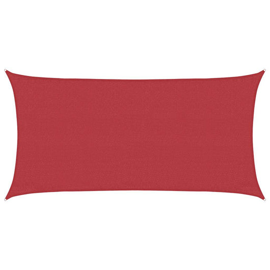 Vela Parasole 160 g/m² Rossa 3x6 m in HDPE