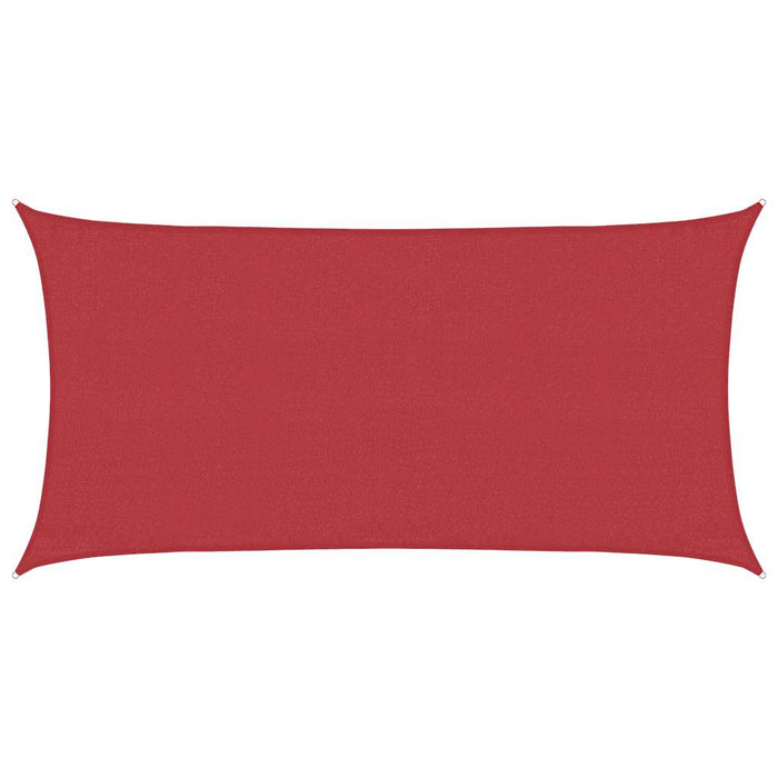 Vela Parasole 160 g/m² Rossa 3x6 m in HDPE 311625