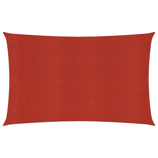 Vela ombreggiante 160 g/m² rossa 3 x 6 m HDPE 02_0009273