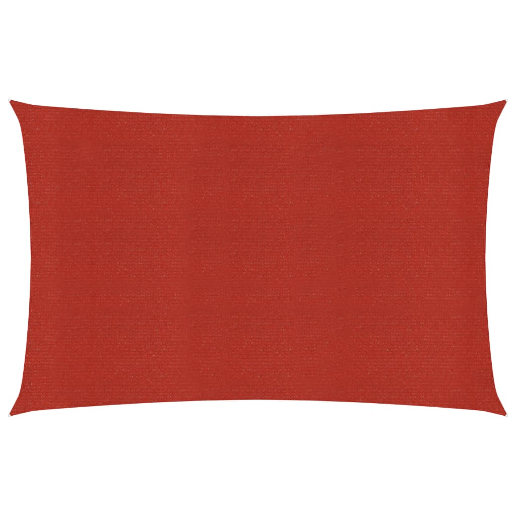 Vela in tessuto per ombrellone 160 g/m² 3,5 x 4,5 m HDPE rosso 02_0009260