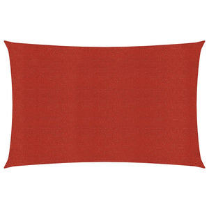 Vela in tessuto per ombrellone 160 g/m² 3,5 x 4,5 m HDPE rosso 02_0009260