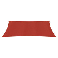 Vela in tessuto per ombrellone 160 g/m² 3,5 x 4,5 m HDPE rosso 02_0009260