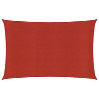Vela in tessuto per ombrellone 160 g/m² rosso 3,5 x 5 m HDPE 02_0009261