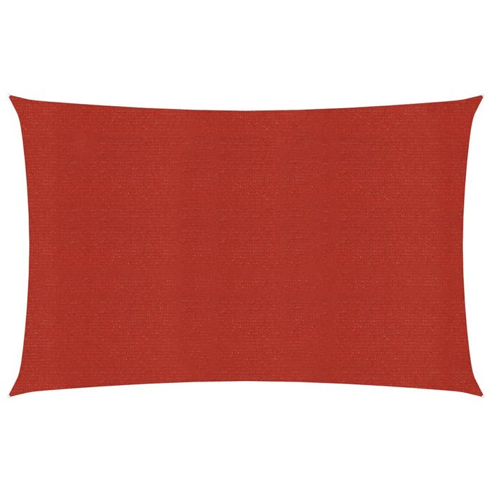 Vela in tessuto per ombrellone 160 g/m² rosso 3,5 x 5 m HDPE 02_0009261