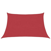 Vela Parasole 160 g/mÂ² Rossa 3/4x2 m in HDPE cod mxl 15801