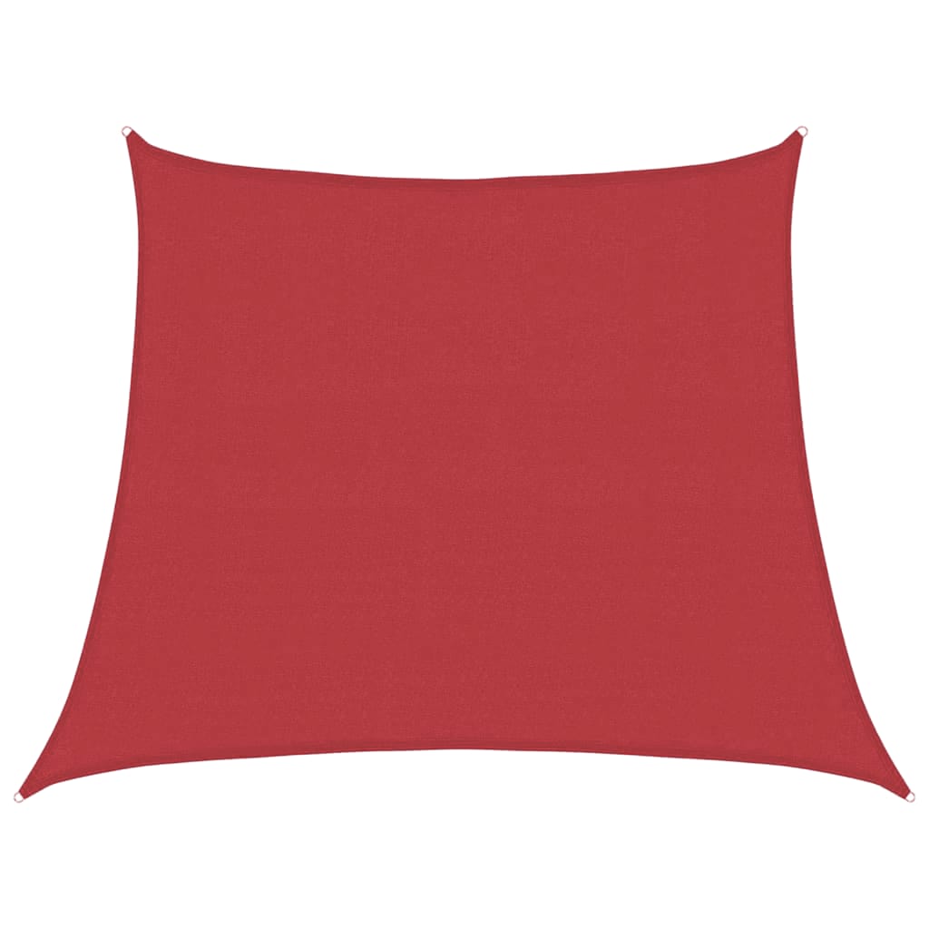 Vela Parasole 160 g/mÂ² Rossa 3/4x3 m in HDPE