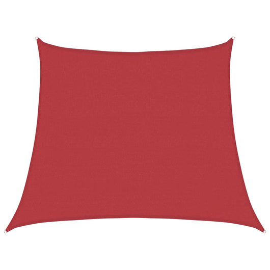Vela Parasole 160 g/mÂ² Rossa 3/4x3 m in HDPE