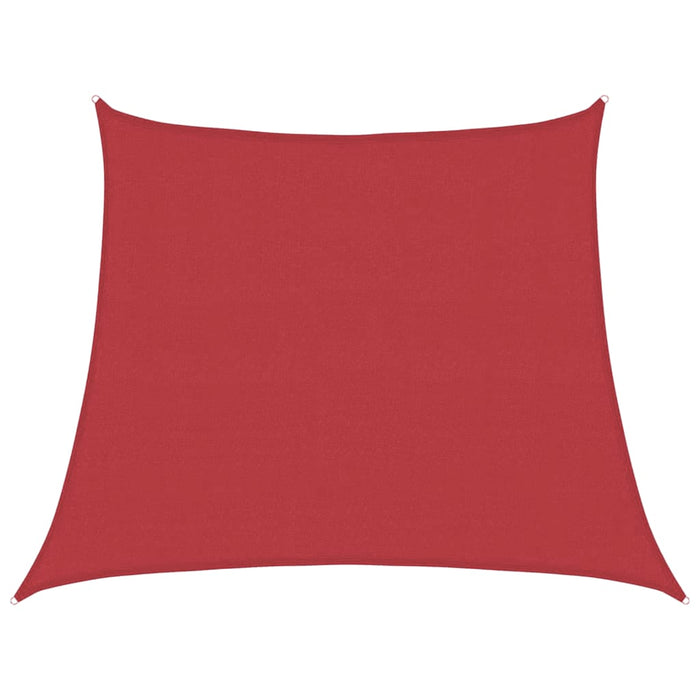 Vela Parasole 160 g/mÂ² Rossa 3/4x3 m in HDPE