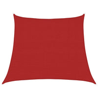 Vela Parasole 160 g/m² Rossa 3/4x3 m in HDPE 311654