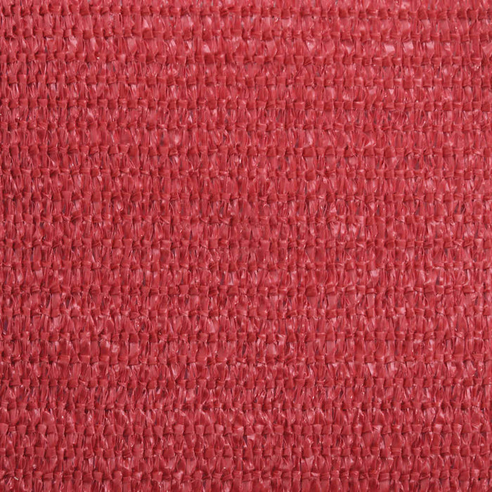 Vela Parasole 160 g/m² Rossa 3/4x3 m in HDPE 311654