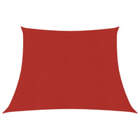 Vela in tessuto per ombrellone 160 g/m² HDPE 4/5 x 3 m rosso 02_0009276