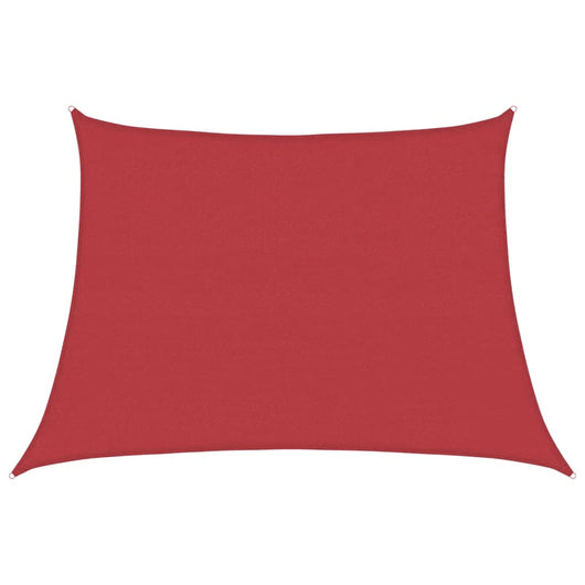 Vela Parasole 160 g/m² Rossa 4/5x3 m in HDPE 311655