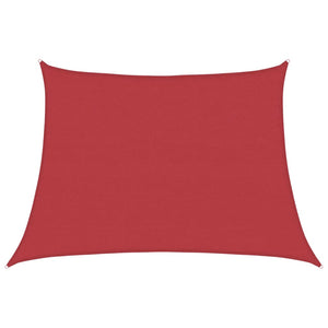 Vela Parasole 160 g/mÂ² Rossa 4/5x3 m in HDPE