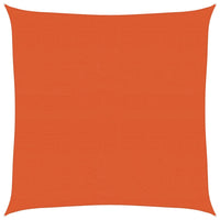 Vela Parasole 160 g/m² Quadrata Arancione 4,5x4,5 m in HDPE 311662