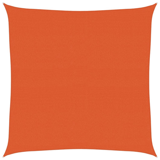Vela Parasole 160 g/m² Quadrata Arancione 4,5x4,5 m in HDPE 311662