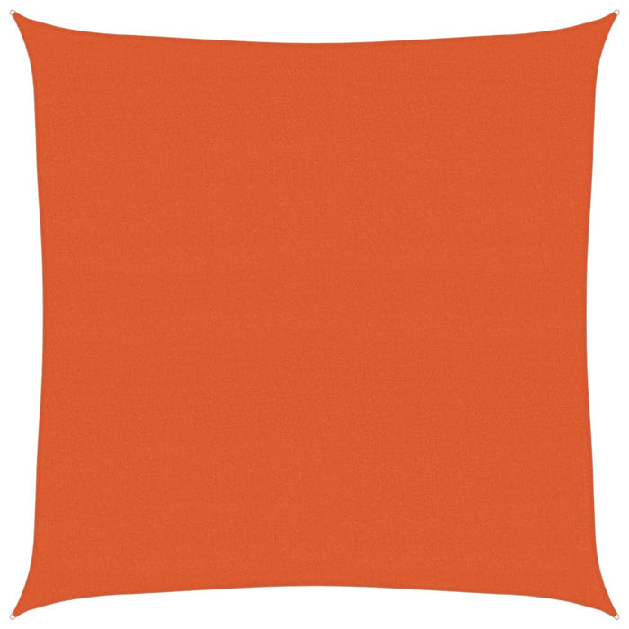 Vela Parasole 160 g/m² Quadrata Arancione 4,5x4,5 m in HDPE 311662