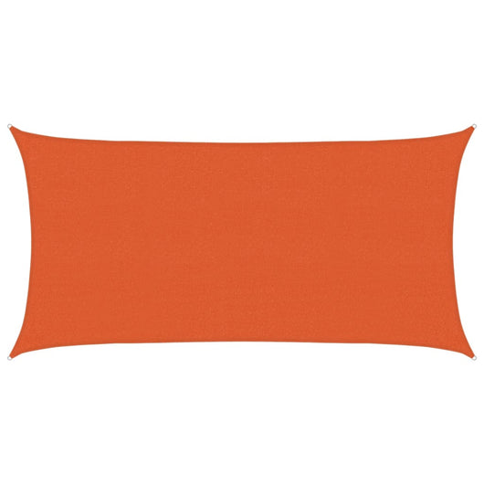 Vela Parasole 160 g/m² Arancione 2x3,5 m in HDPE 311668