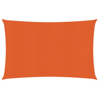 Vela ombreggiante 160 g/m² arancione 2 x 3,5 m HDPE 02_0009235