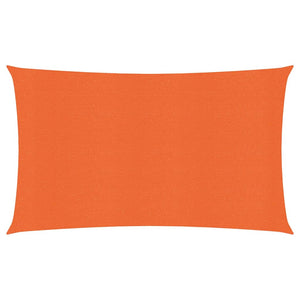 Vela in tessuto per ombrellone 160 g/m² HDPE 2 x 5 m arancione 02_0009238