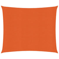 Vela in tessuto per ombrellone 160 g/m² 2,5 x 3 m HDPE arancione 02_0009229