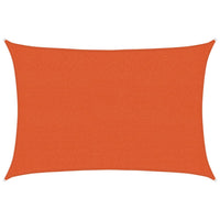 Vela Parasole 160 g/m² Arancione 2,5x3,5 m in HDPE 311673
