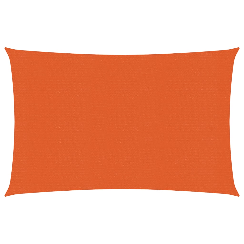 Vela in tessuto per ombrellone 160 g/m² 2,5 x 4 m HDPE arancione 02_0009231