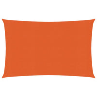 Vela in tessuto per ombrellone 160 g/m² 2,5 x 4 m HDPE arancione 02_0009231
