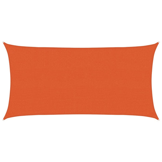 Vela Parasole 160 g/mÂ² Arancione 2,5x4,5 m in HDPE