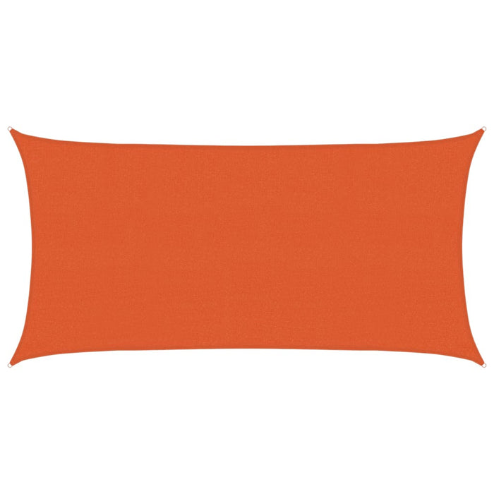 Vela Parasole 160 g/m² Arancione 2,5x4,5 m in HDPE 311675