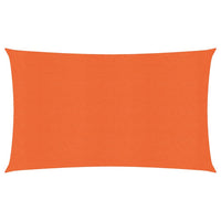 Vela ombreggiante 160 g/m² arancione 2,5 x 5 m HDPE 02_0009233