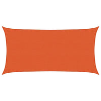 Vela Parasole 160 g/m² Arancione 2,5x5 m in HDPE 311676