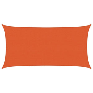 Vela Parasole 160 g/m² Arancione 2,5x5 m in HDPE 311676