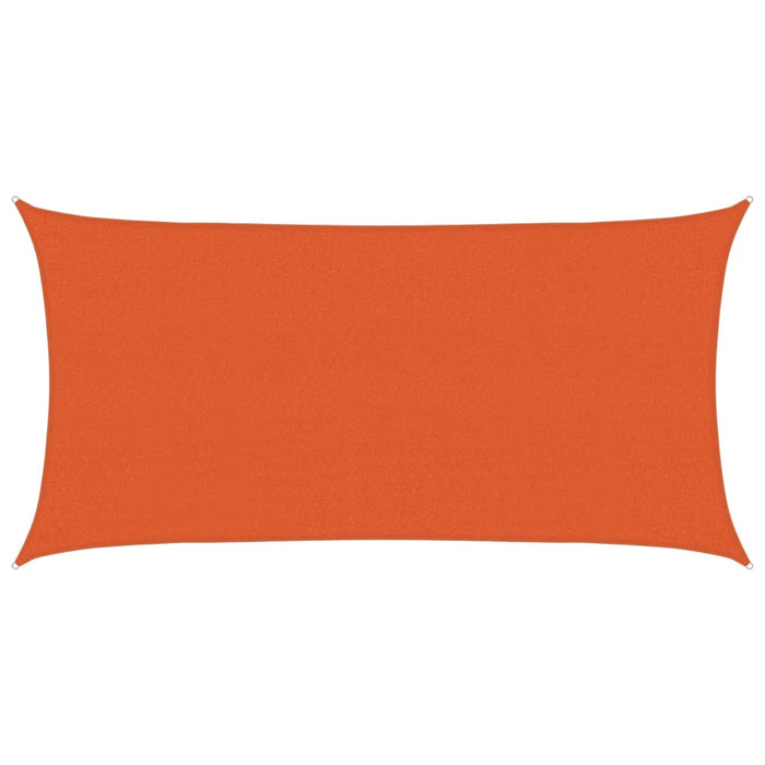 Vela Parasole 160 g/m² Arancione 2,5x5 m in HDPE 311676