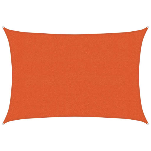 Vela Parasole 160 g/m² Rettangolare Arancione 3x4,5 m in HDPE 311678