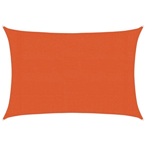 Vela Parasole 160 g/m² Rettangolare Arancione 3x5 m in HDPE