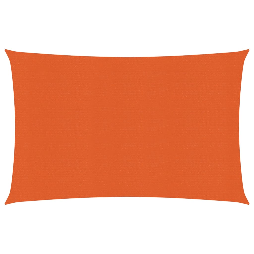 Vela ombreggiante 160 g/m² arancione 3,5 x 4,5 m HDPE 02_0009240