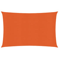 Vela ombreggiante 160 g/m² arancione 3,5 x 4,5 m HDPE 02_0009240