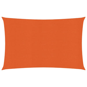 Vela ombreggiante 160 g/m² arancione 3,5 x 4,5 m HDPE 02_0009240