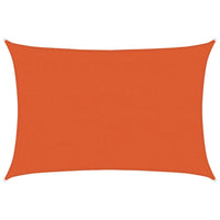 Vela Parasole 160 g/m² Arancione 3,5x5 m in HDPE 311682